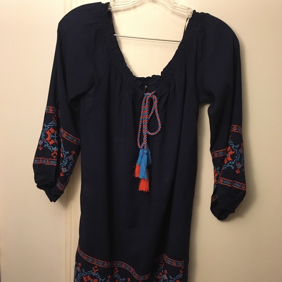 SOLD ELSEWHERE- boho shift dress - Picture 2 of 7